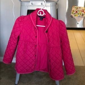Ralph Lauren girls quilted jacket